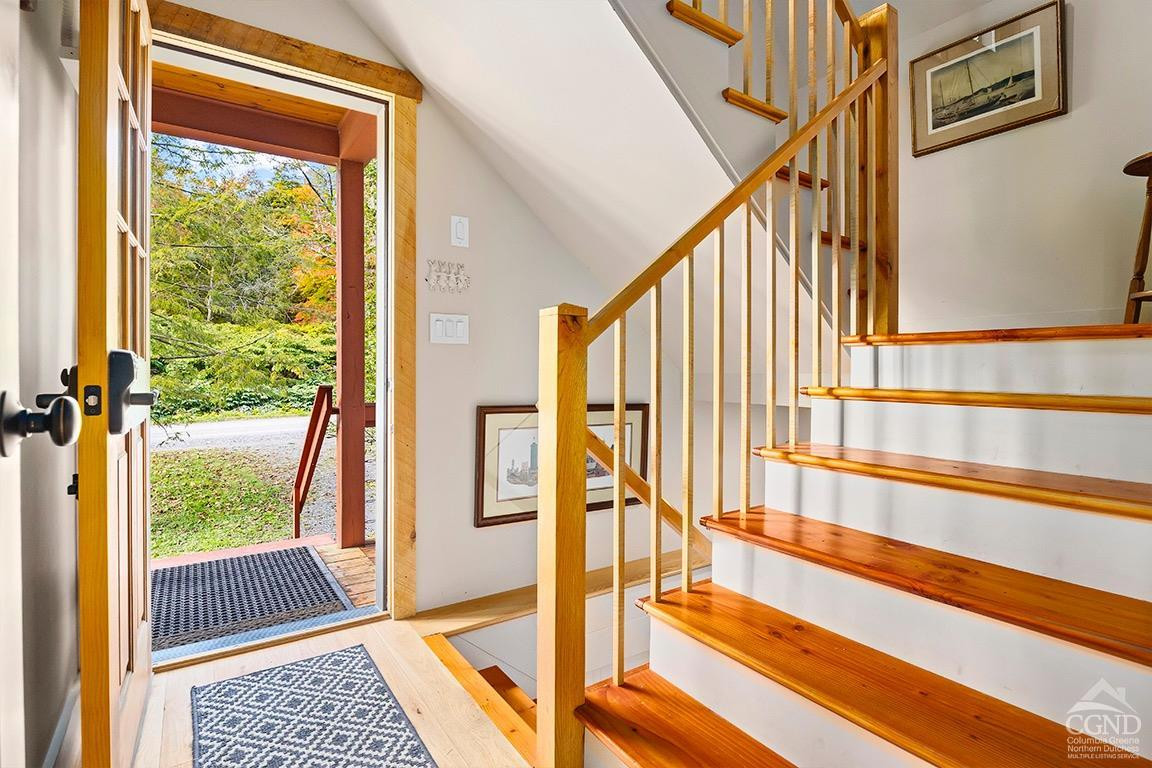 214 Fog Hill Road Austerlitz, NY 12017 - Photo 22 of 38 a view of an entryway with staircase