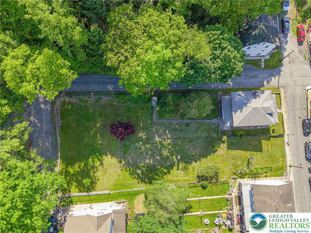 159 West Ridge Street Nesquehoning, PA 18240 - Photo 50 of 55 An aerial perspective reveals a generously proportioned lot, ready for development or landscape design.
