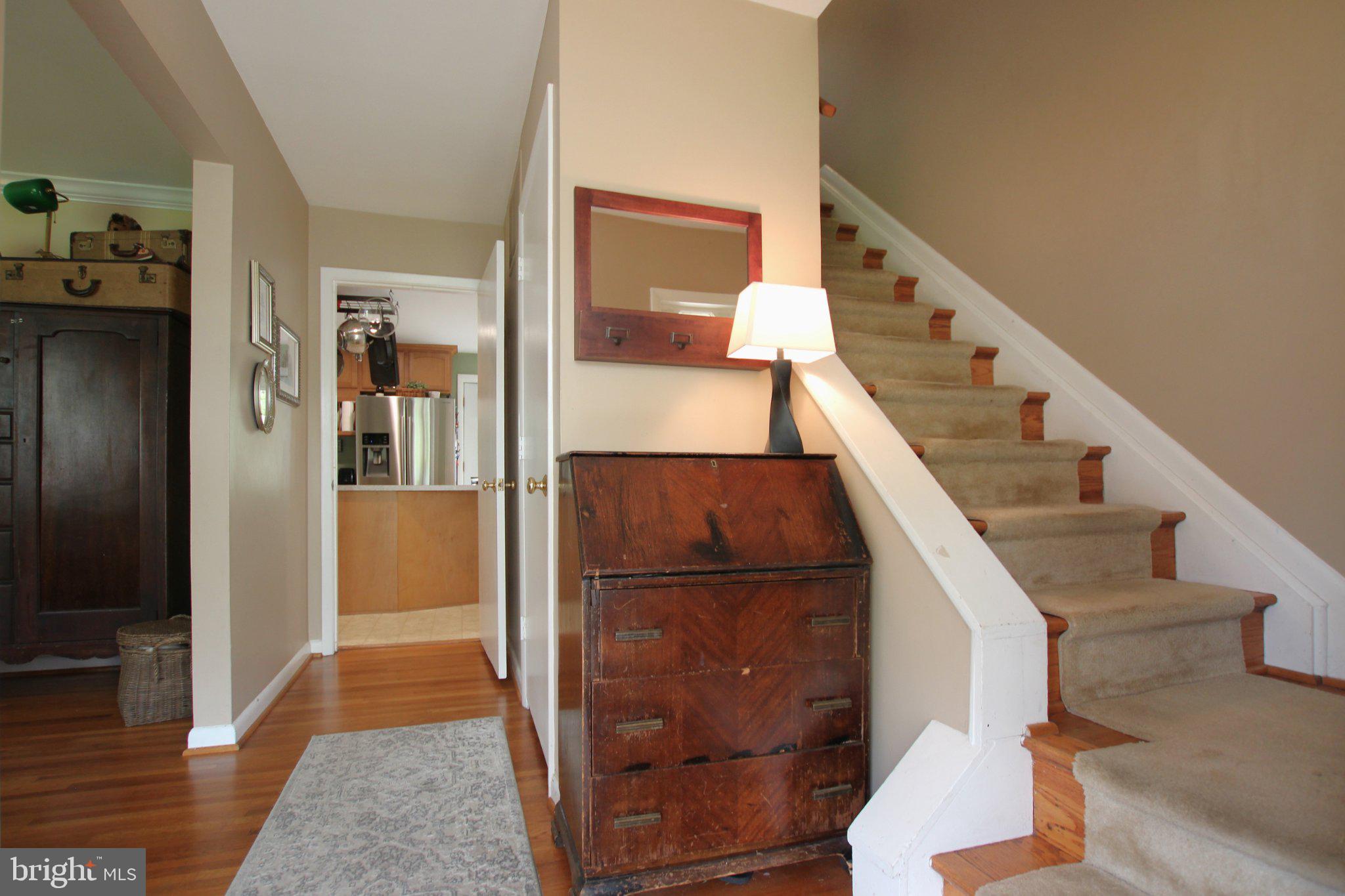 8502 Ivybridge Court Springfield, VA 22152 - Photo 15 of 31 a view of entryway and hall with wooden floor