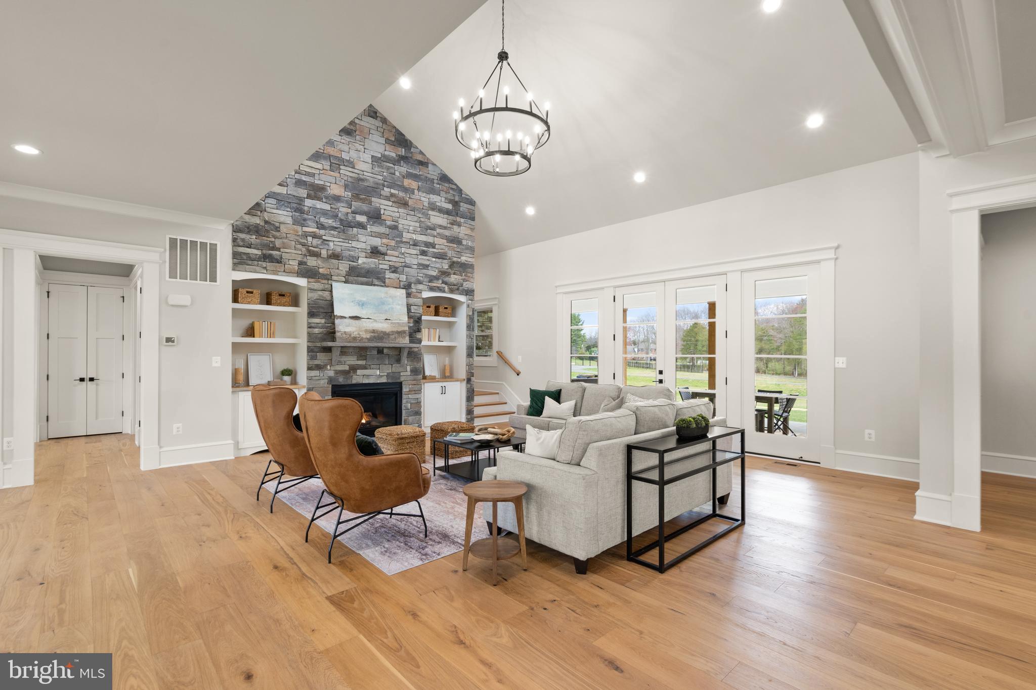 0 Greenwich Road Nokesville, VA 20181 - Photo 15 of 92 a living room with fireplace furniture and a large window