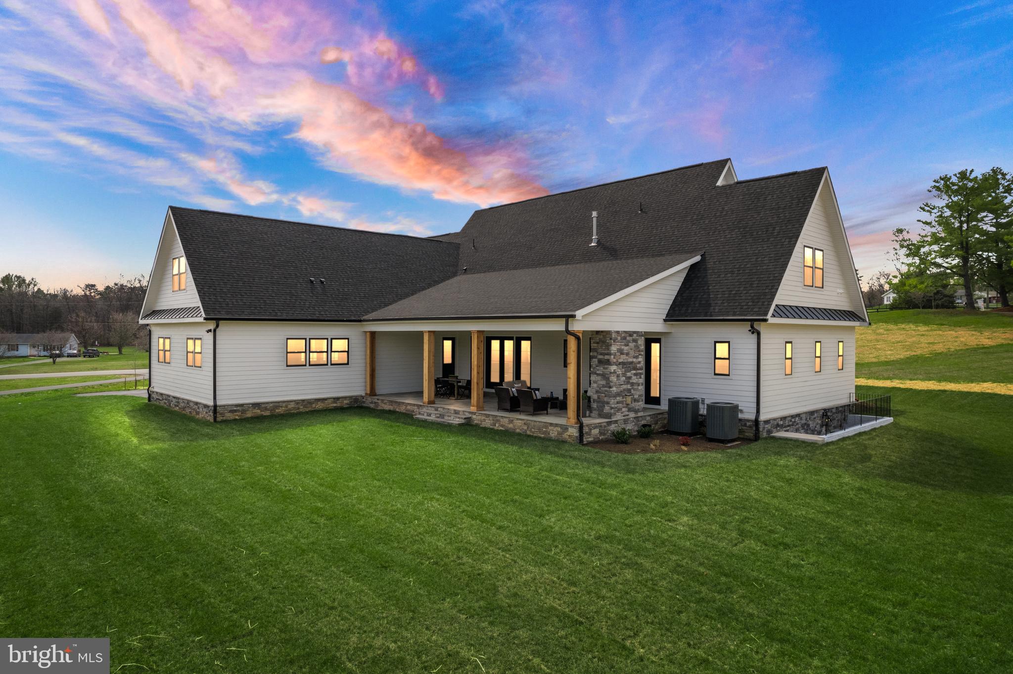 0 Greenwich Road Nokesville, VA 20181 - Photo 4 of 92 a view of a house with a big yard potted plants and large tree