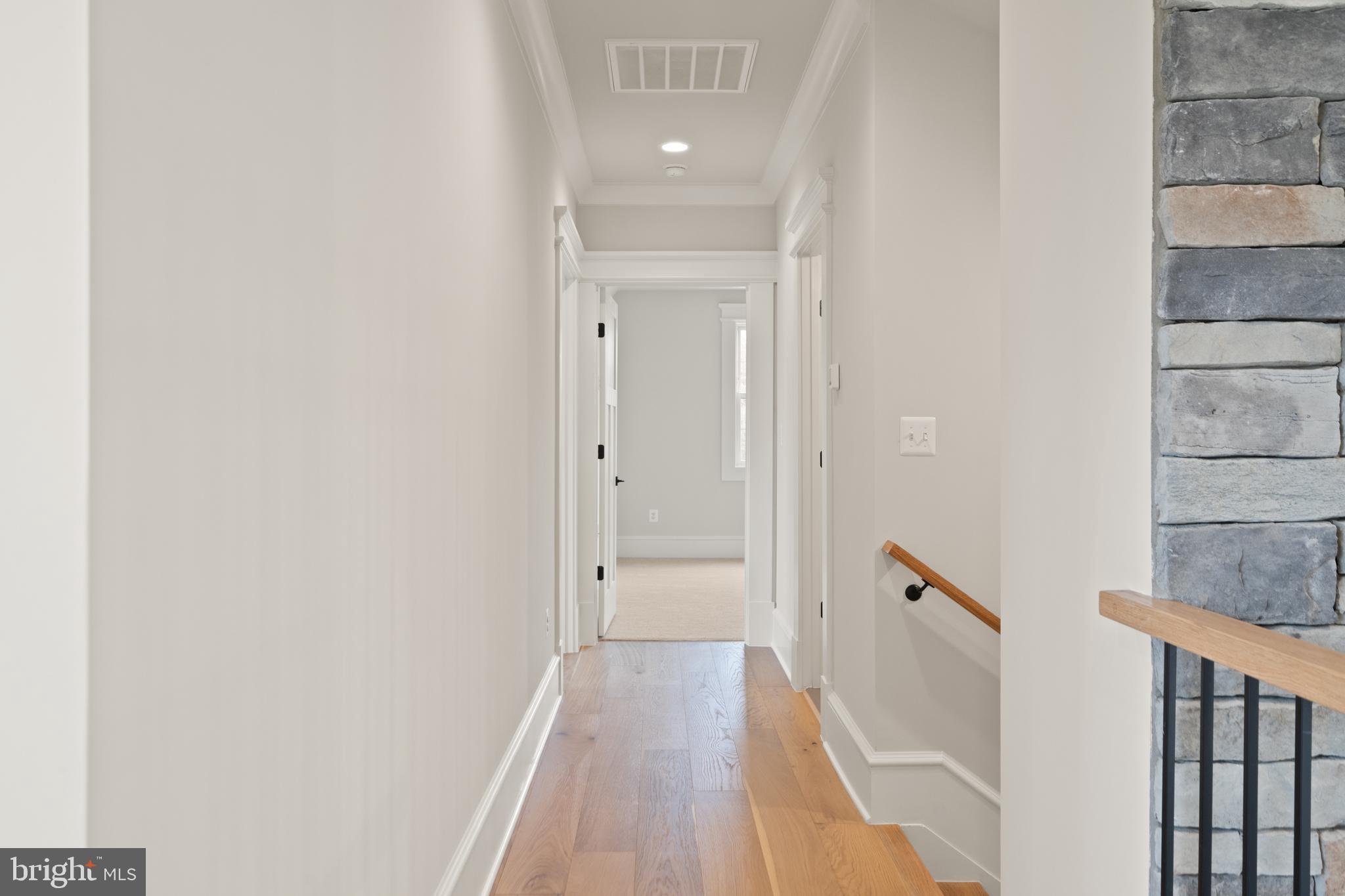 0 Greenwich Road Nokesville, VA 20181 - Photo 45 of 92 a view of a hallway with wooden floor and staircase