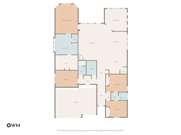 a picture of a floor plan