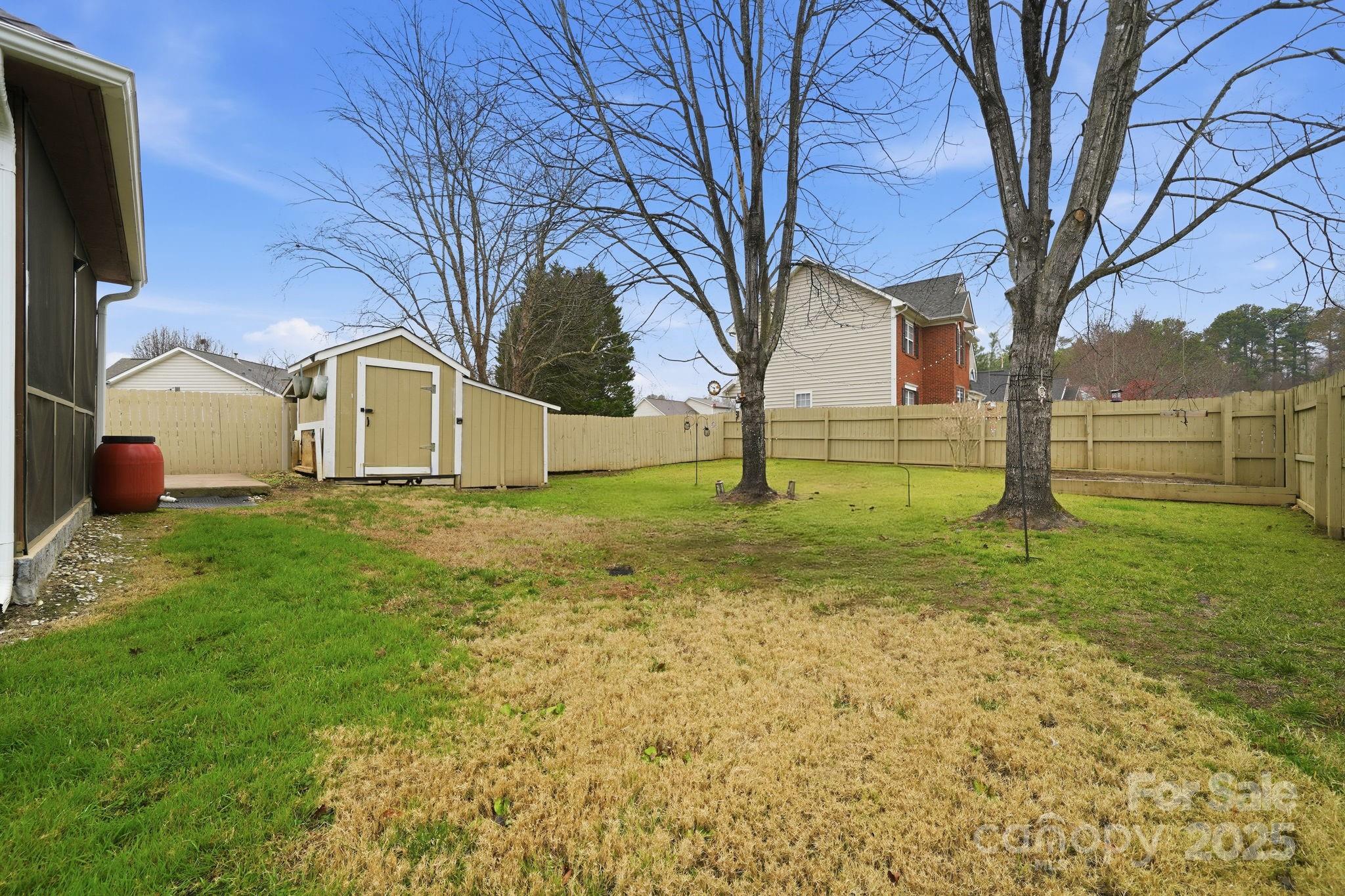 13512 Michael Lynn Road Charlotte, NC 28278 - Photo 36 of 36 a view of back yard of the house