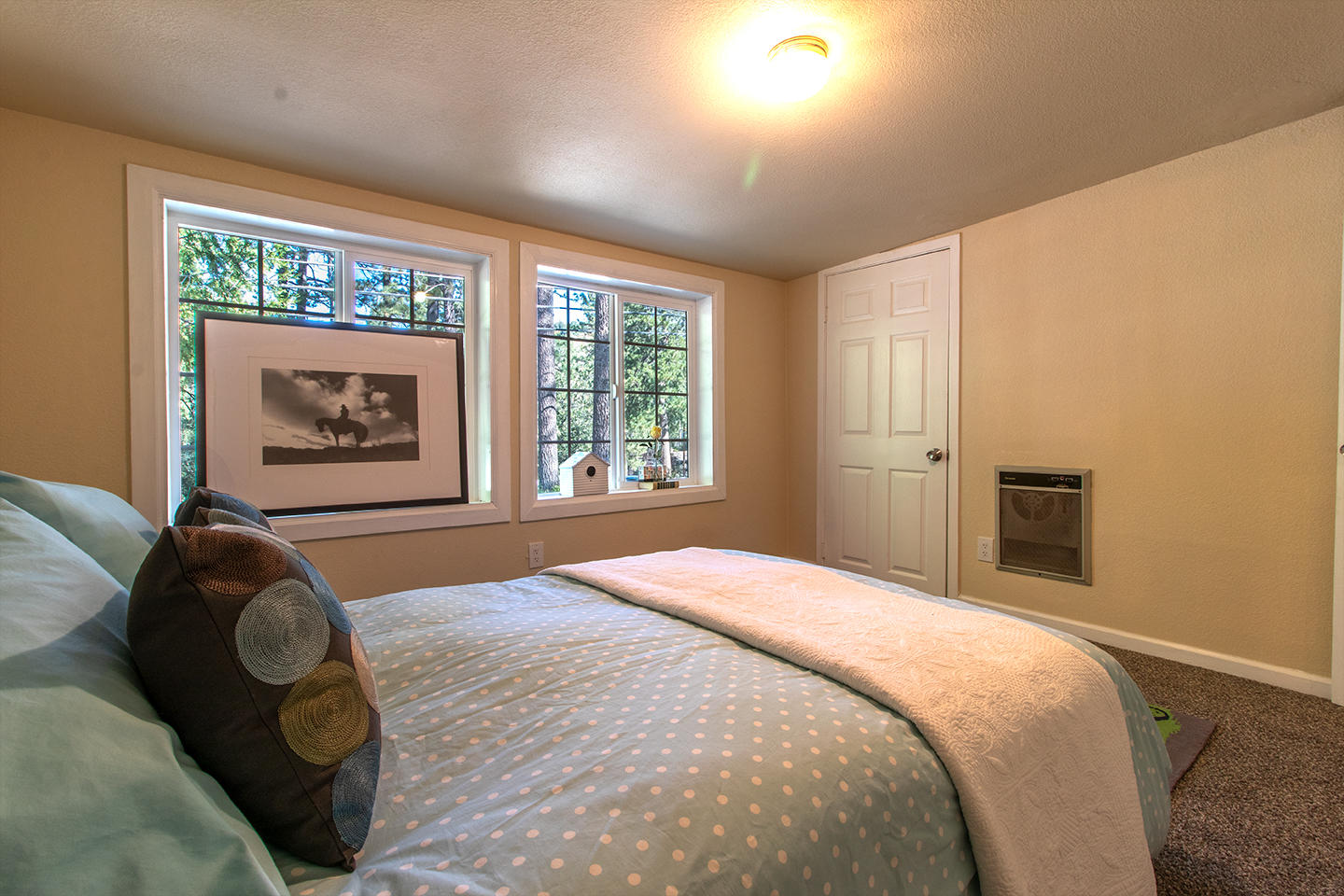 53475 Tollgate Road Idyllwild, CA 92549 - Photo 29 of 46 a bedroom with a bed and window