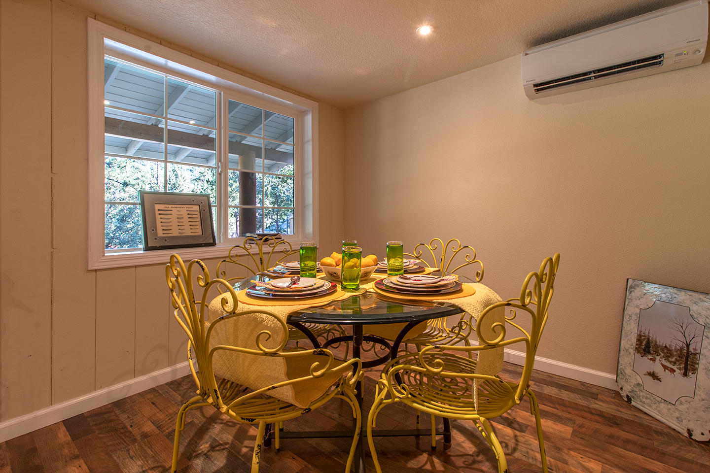 53475 Tollgate Road Idyllwild, CA 92549 - Photo 4 of 46 a view of a dining room with furniture and window