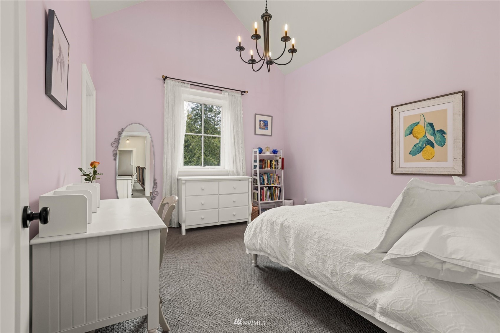 8209 Spada Road Snohomish, WA 98290 - Photo 22 of 39 a bedroom with a bed and a table chair