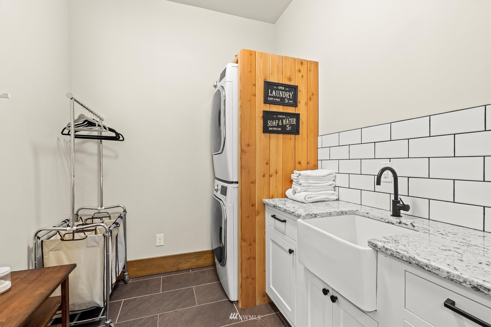 8209 Spada Road Snohomish, WA 98290 - Photo 29 of 39 a bathroom with a sink and a mirror