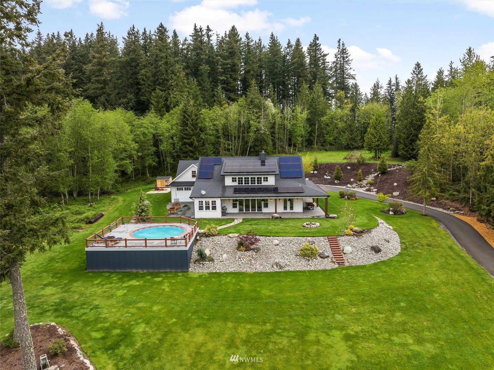 8209 Spada Road Snohomish, WA 98290 - Photo 37 of 39 a view of a house with a big yard