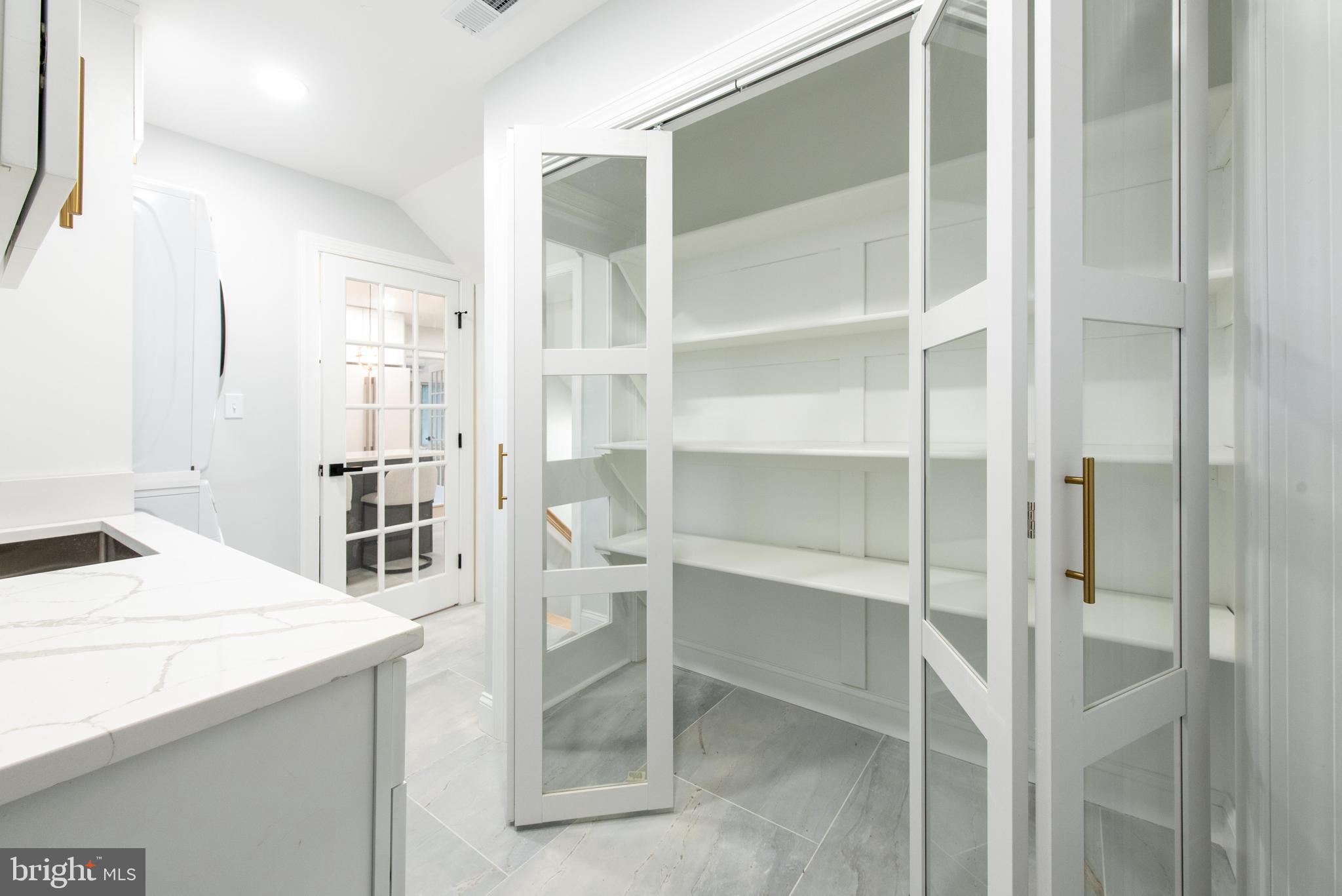 617 Greenbrier Drive Silver Spring, MD 20910 - Photo 16 of 70 Pantry with Custom Bi-Fold Doors