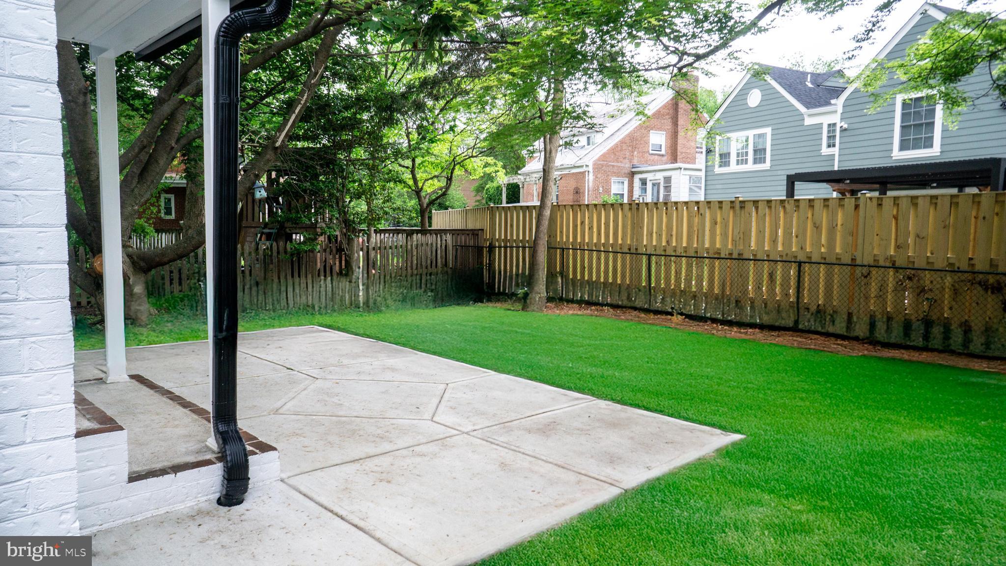617 Greenbrier Drive Silver Spring, MD 20910 - Photo 67 of 70 Fenced Back Yard