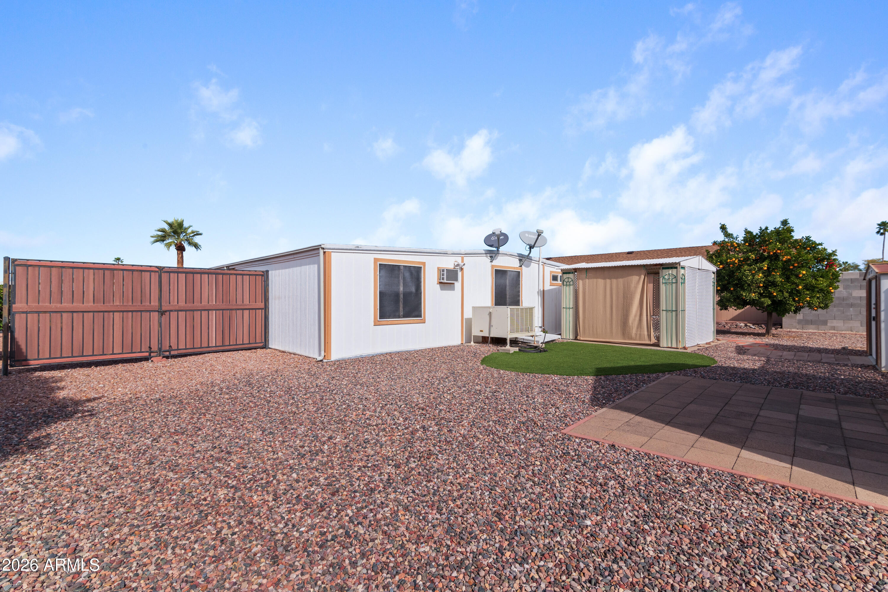 151 South Amulet Avenue Mesa, AZ 85208 - Photo 24 of 29 a view of a house with a backyard