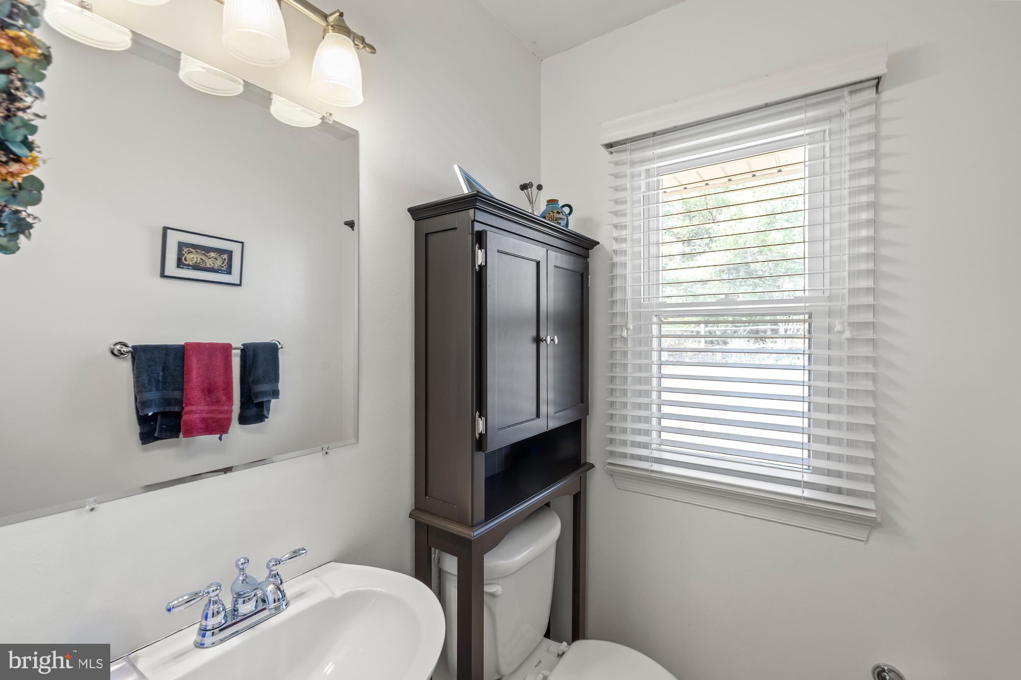 2300 Pin Oak Drive Finksburg, MD 21048 - Photo 20 of 52 a bathroom with a toilet sink and mirror