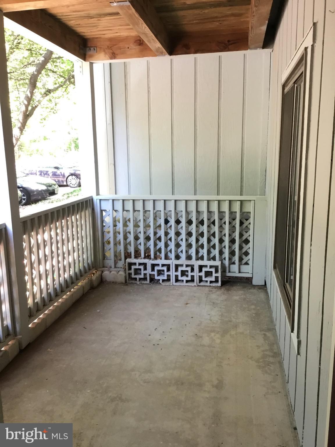 2215 Hunter's Run Drive, Unit 2215 Reston, VA 20191 - Photo 10 of 26 Ground Floor Balcony