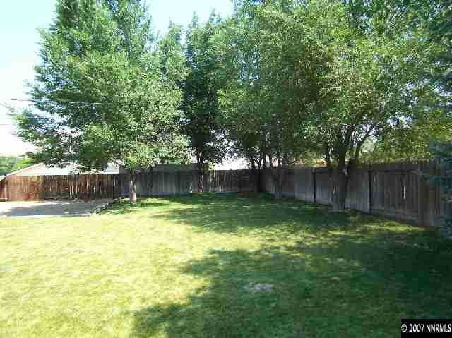 17685 Fantail Street Reno, NV 89508 - Photo 9 of 9 a view of a backyard with a small cabin