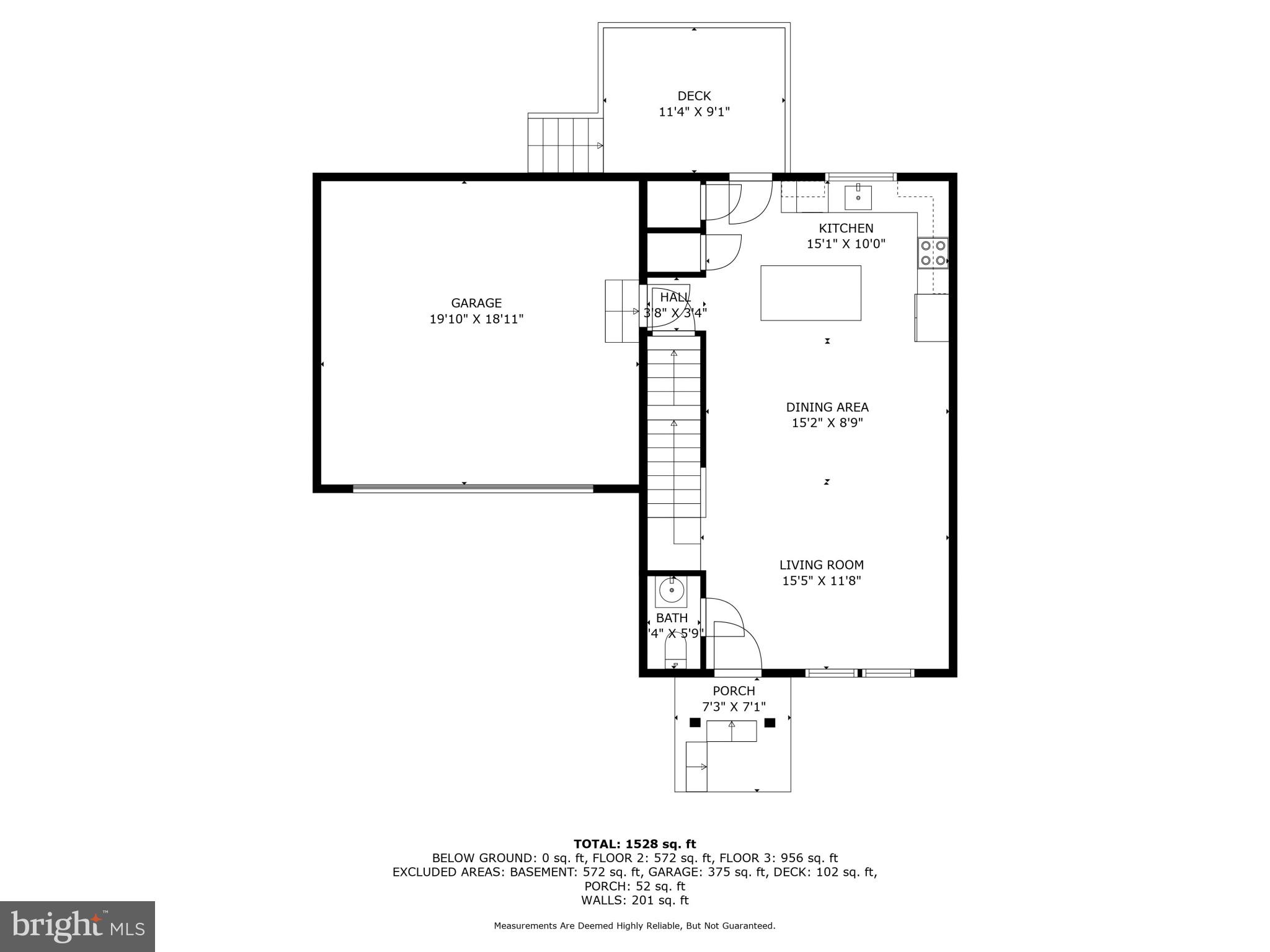 5505 Vergo Road Capitol Heights, MD 20743 - Photo 33 of 35 Main Level Floor Plan