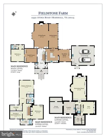 $3,995,000 | 2532 Atoka Road, Marshall, VA 20115
