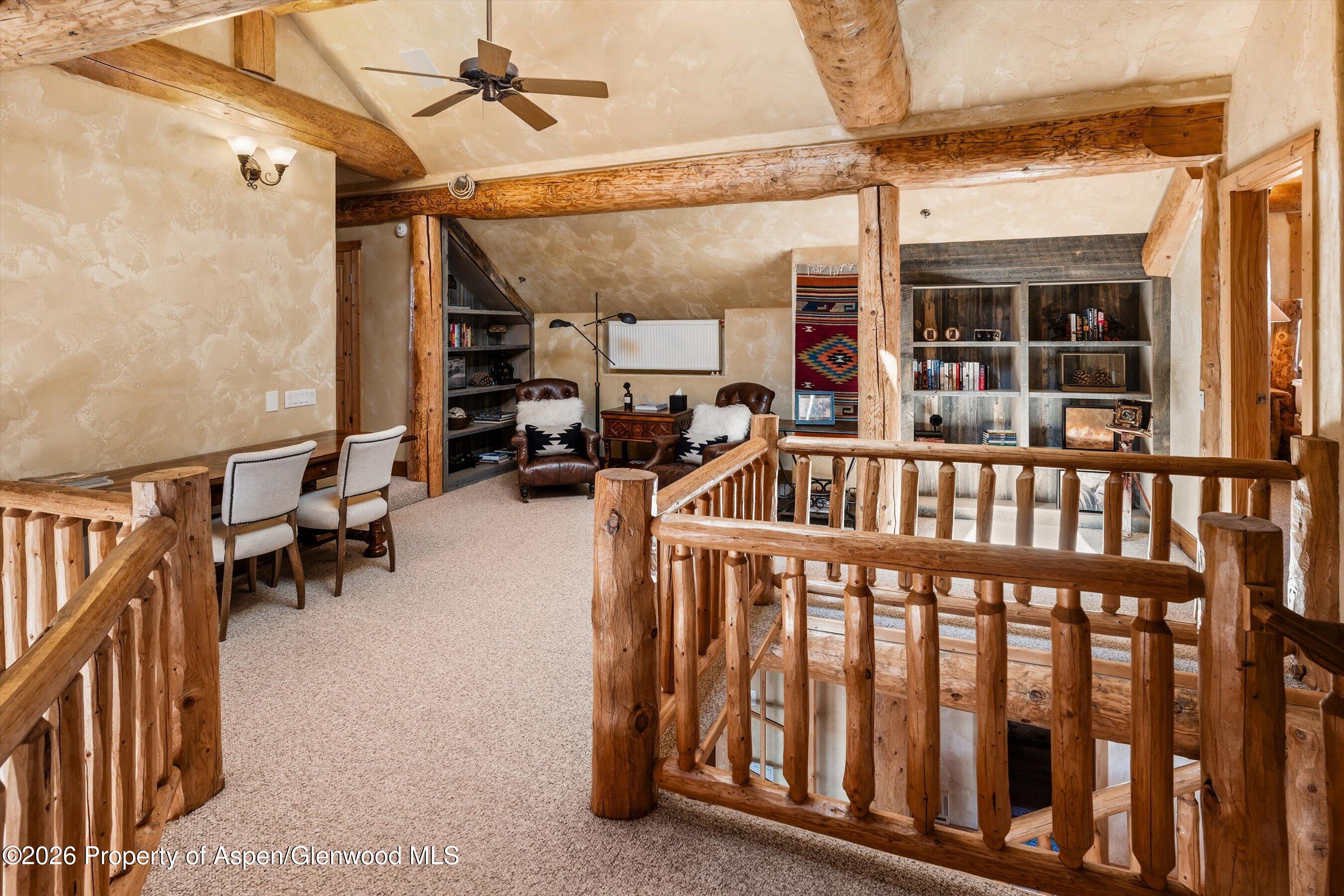 1450 Mesa Road Snowmass, CO 81654 - Photo 19 of 49 7UpstairsLandingSittingArea