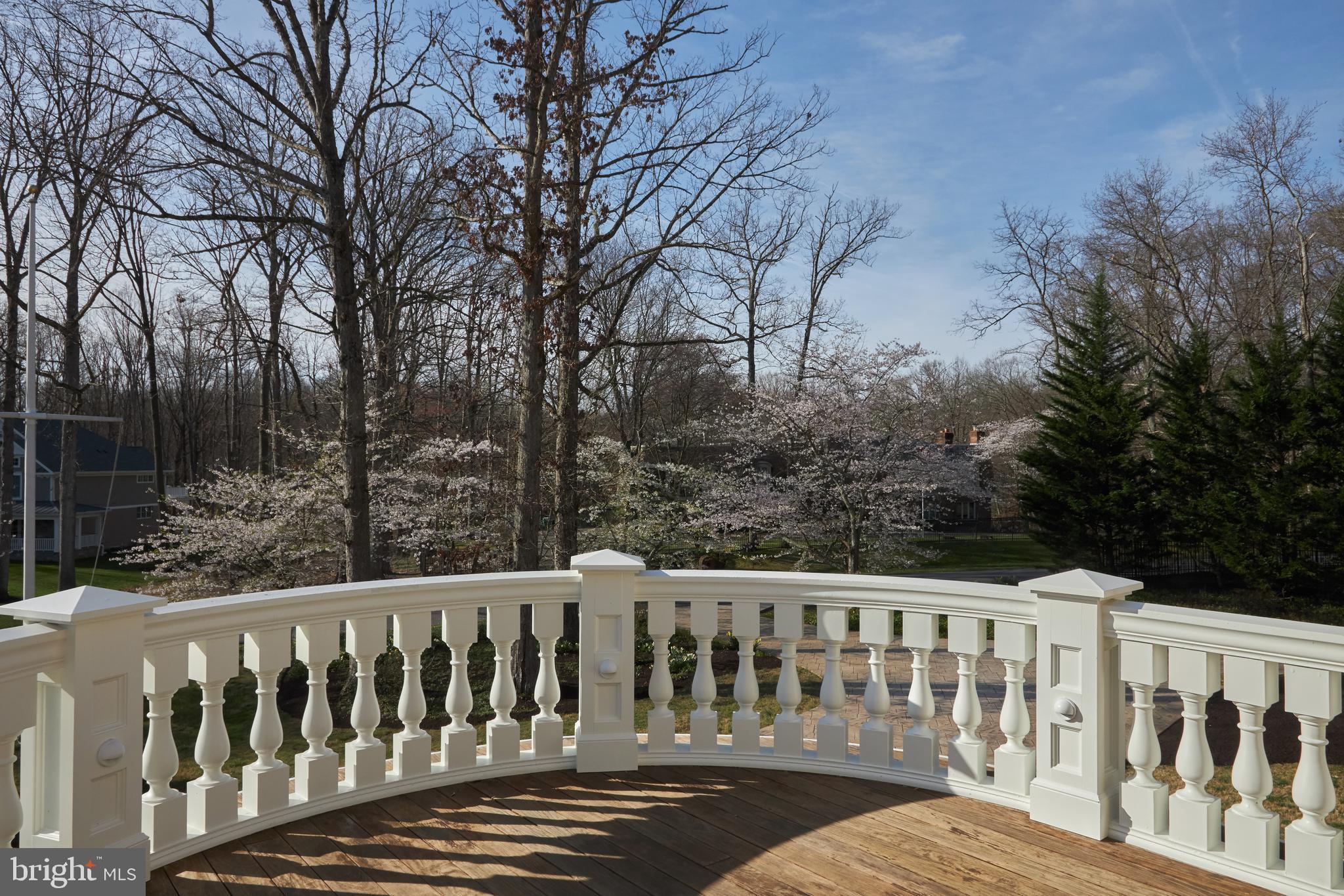 10304 Iron Gate Road Potomac, MD 20854 - Photo 37 of 39 Front Deck Over Portico