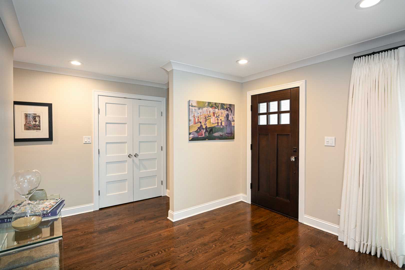 530 Anthony Street, Unit 530 Glen Ellyn, IL 60137 - Photo 3 of 25 wooden floor in an empty room with a window