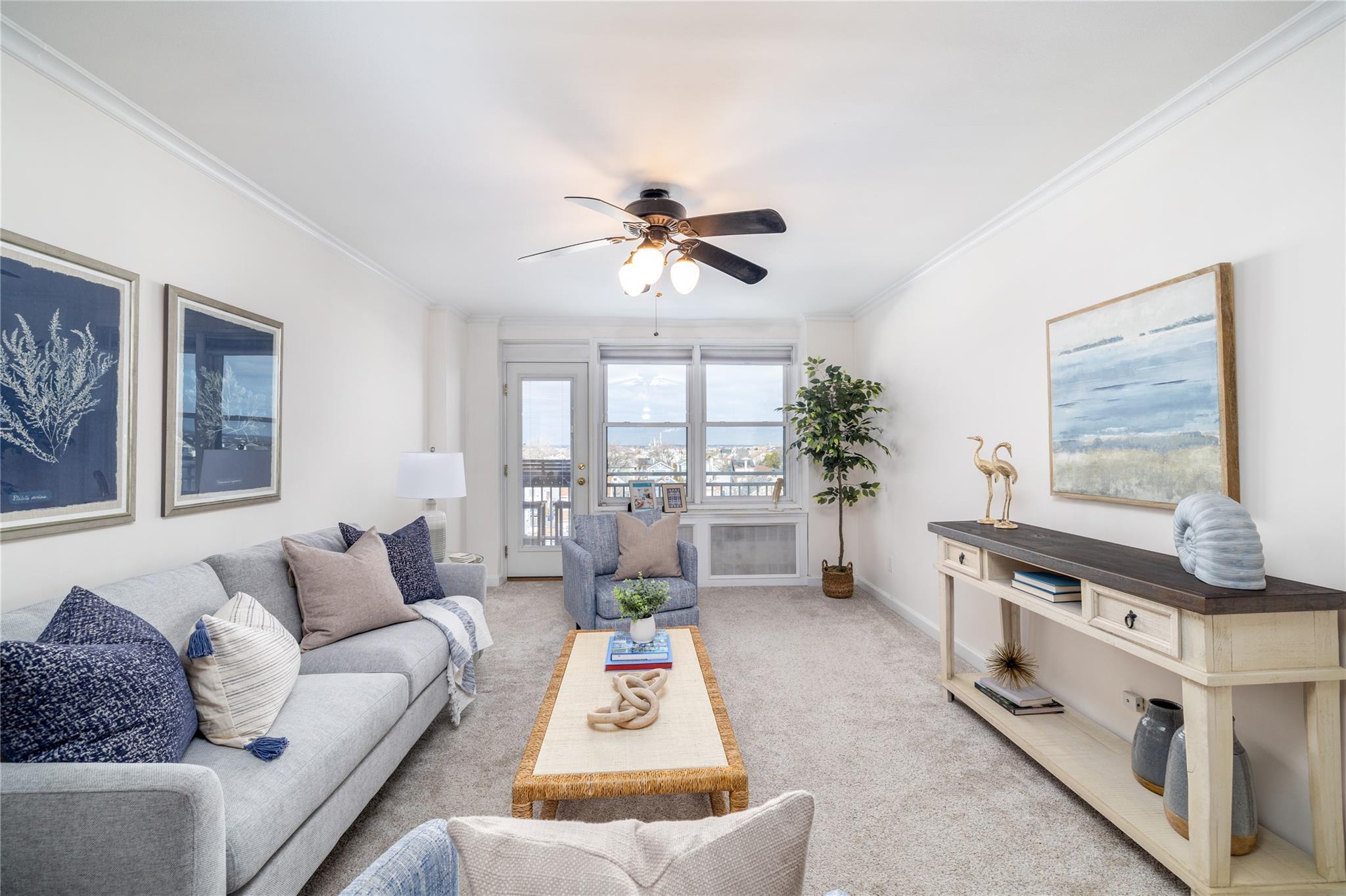 522 Shore Road, Unit 4U Long Beach, NY 11561 - Photo 1 of 1 Large living room with terrace and city views!