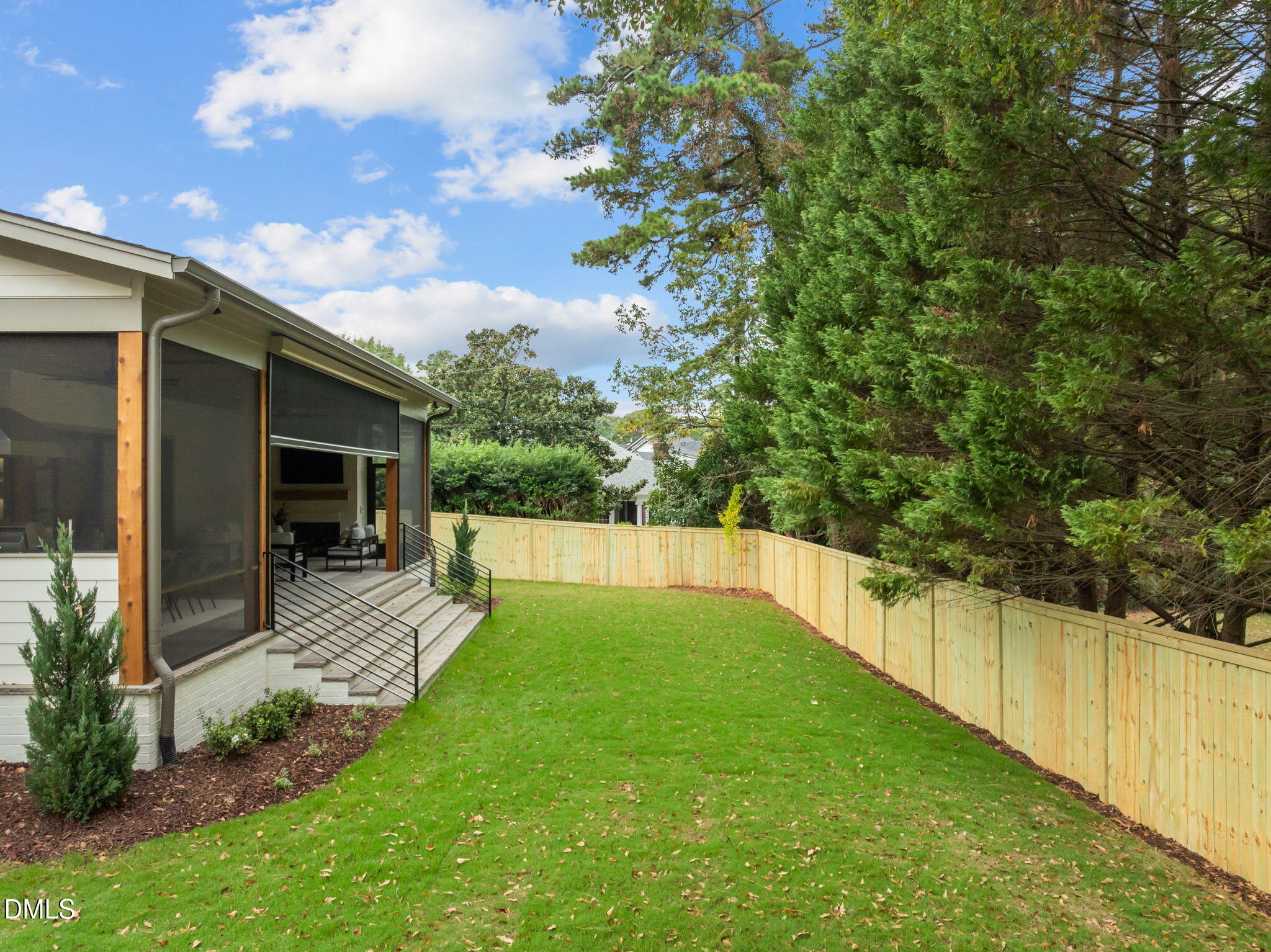 1116 Kimberly Drive Raleigh, NC 27609 - Photo 26 of 71 a view of a backyard