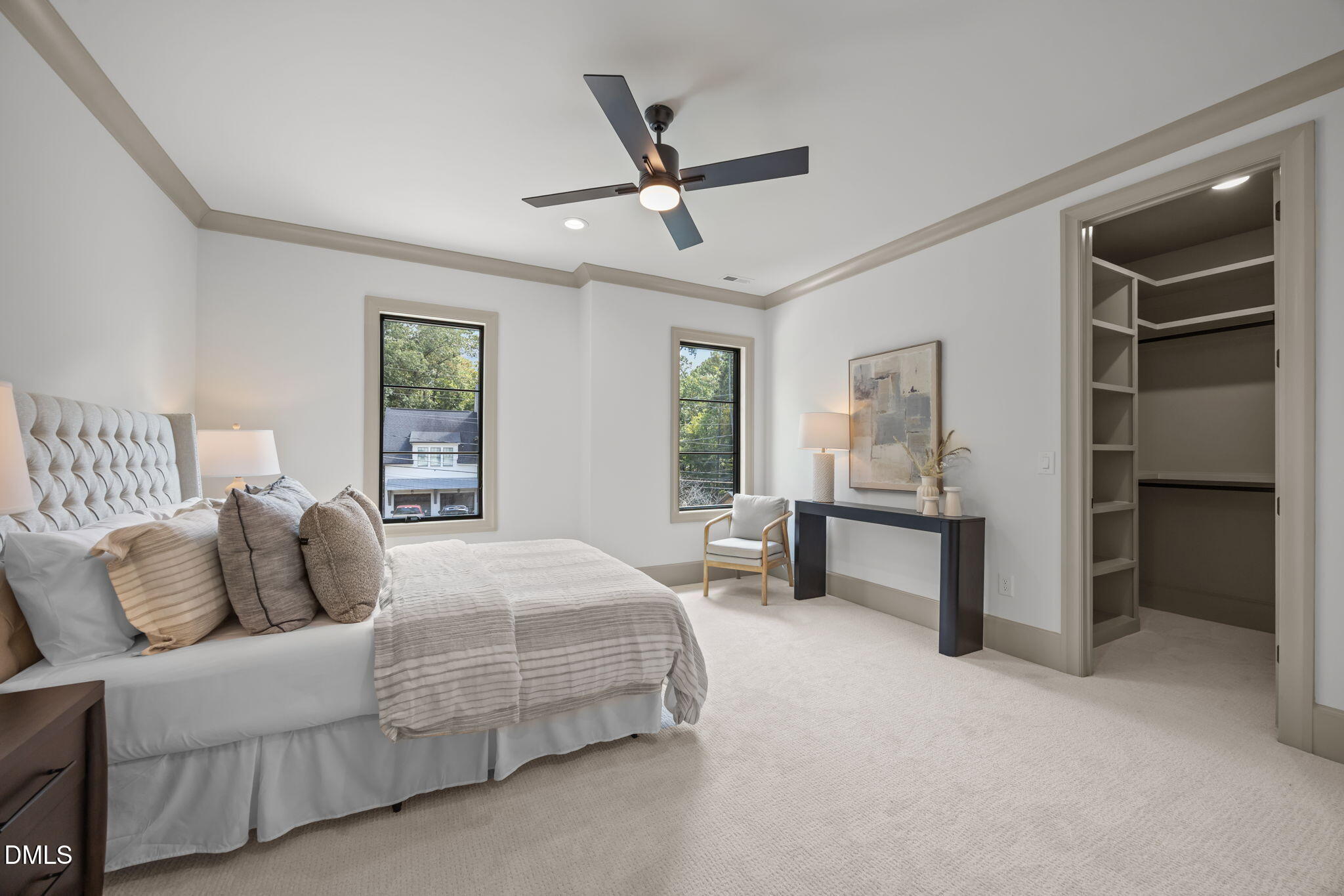 1116 Kimberly Drive Raleigh, NC 27609 - Photo 45 of 71 a bedroom with bed and window