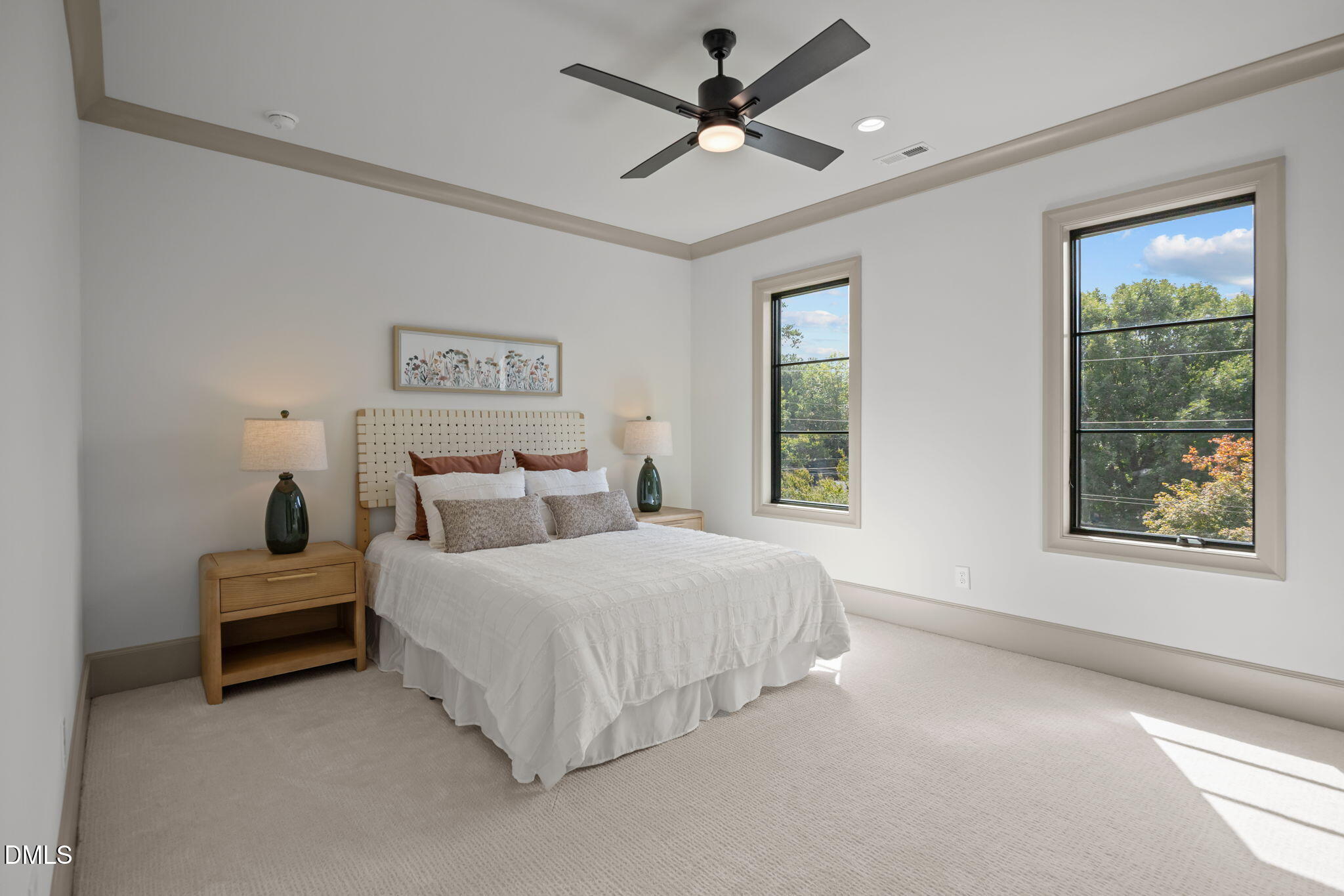 1116 Kimberly Drive Raleigh, NC 27609 - Photo 52 of 71 a bedroom with bed and window