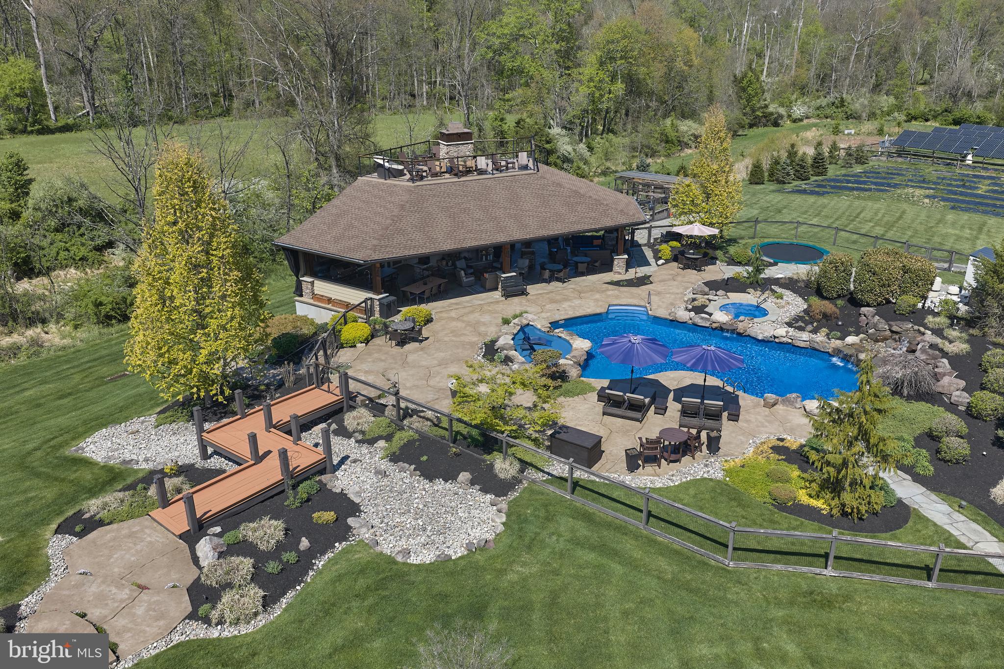 48 Street Road New Hope, PA 18938 - Photo 107 of 119 an aerial view of a house with outdoor space