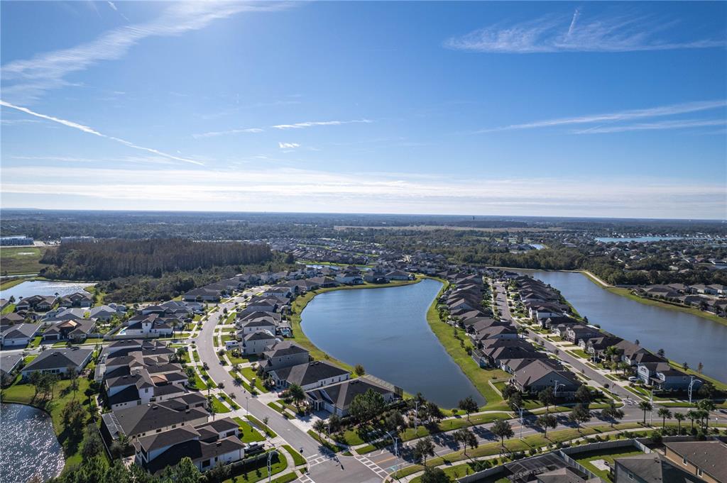 31046 Parrot Reef Court Wesley Chapel, FL 33545 - Photo 97 of 99 an aerial view of multiple house