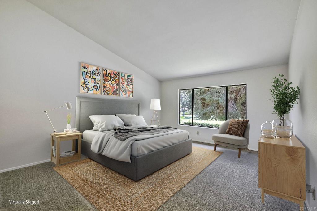 4135 Pinehurst Court Fallbrook, CA 92028 - Photo 5 of 25 a bedroom with a bed and glass window