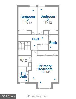 11514 Sunder Court Reston, VA 20190 - Photo 80 of 81 Floor Plan Upper Level