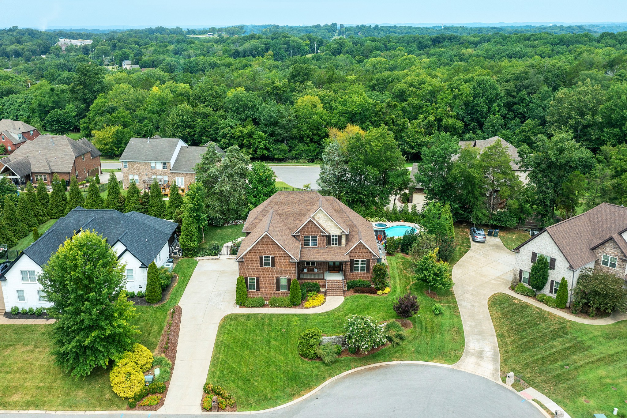 209 Ridgeview Preserve Drive Mount Juliet, TN 37122 - Photo 43 of 46 an aerial view of a house
