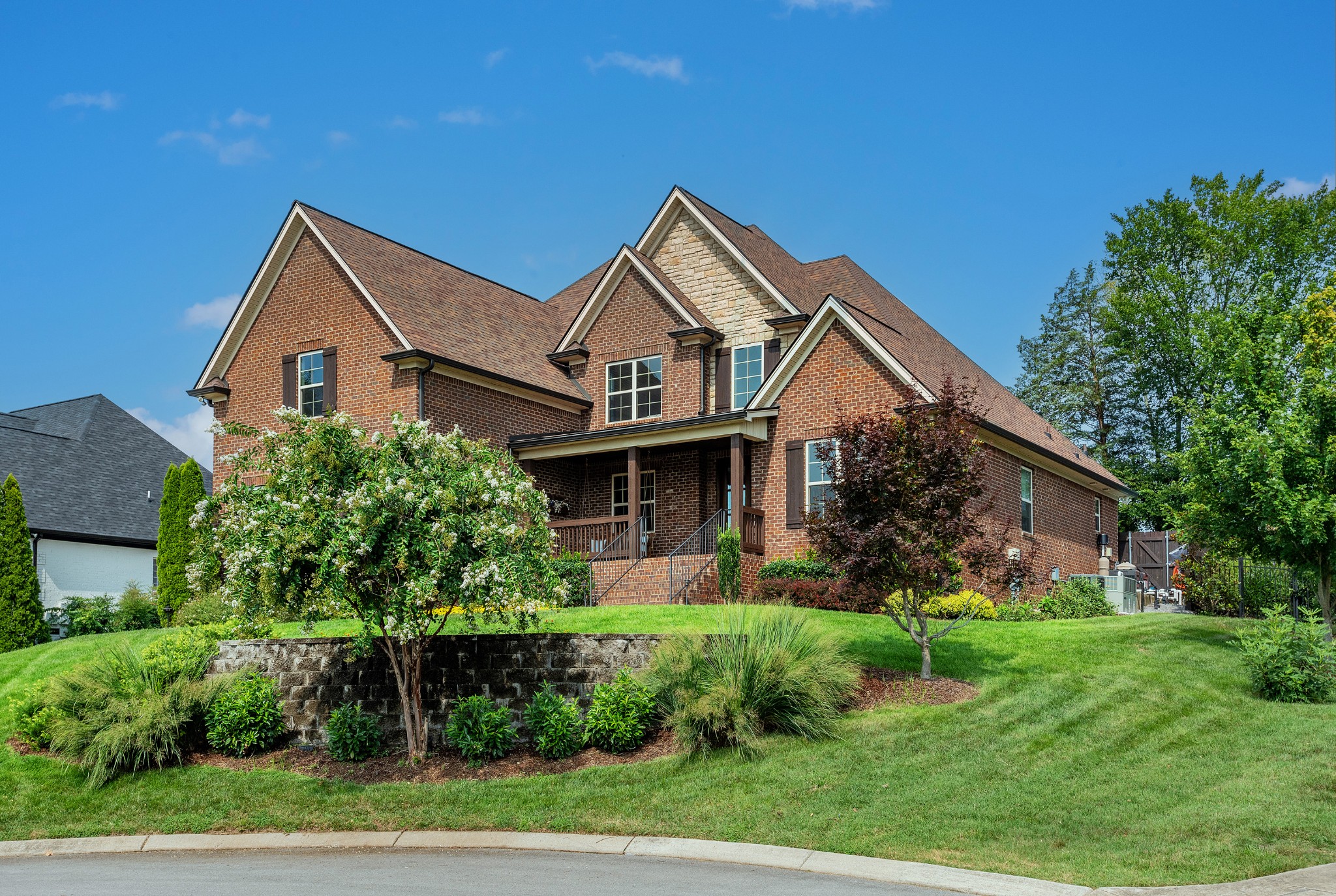 209 Ridgeview Preserve Drive Mount Juliet, TN 37122 - Photo 46 of 46 a front view of house with garden