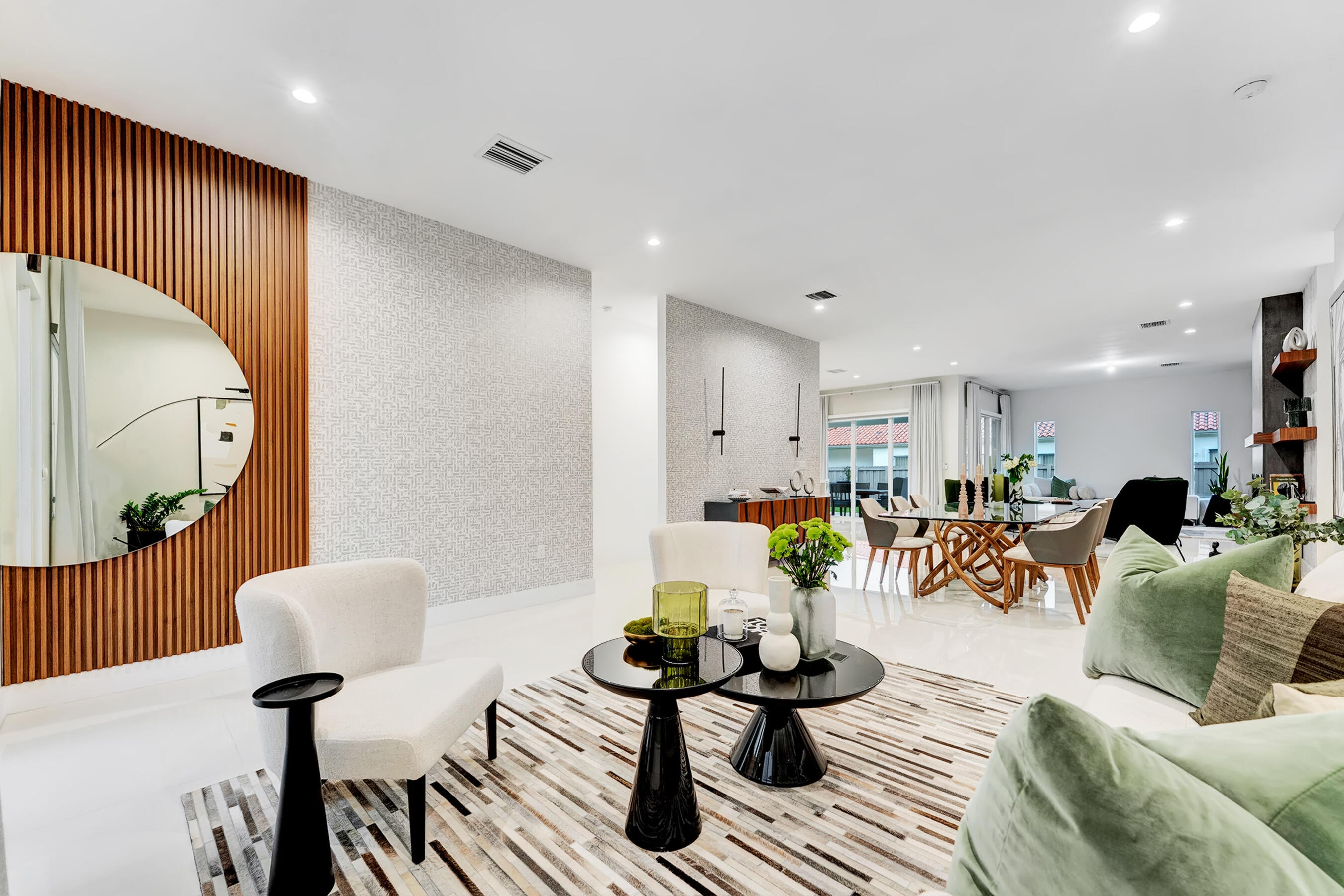 21205 Ingraham Ave Road Cutler Bay, FL 33189 - Photo 12 of 45 a living room with furniture and wooden floor