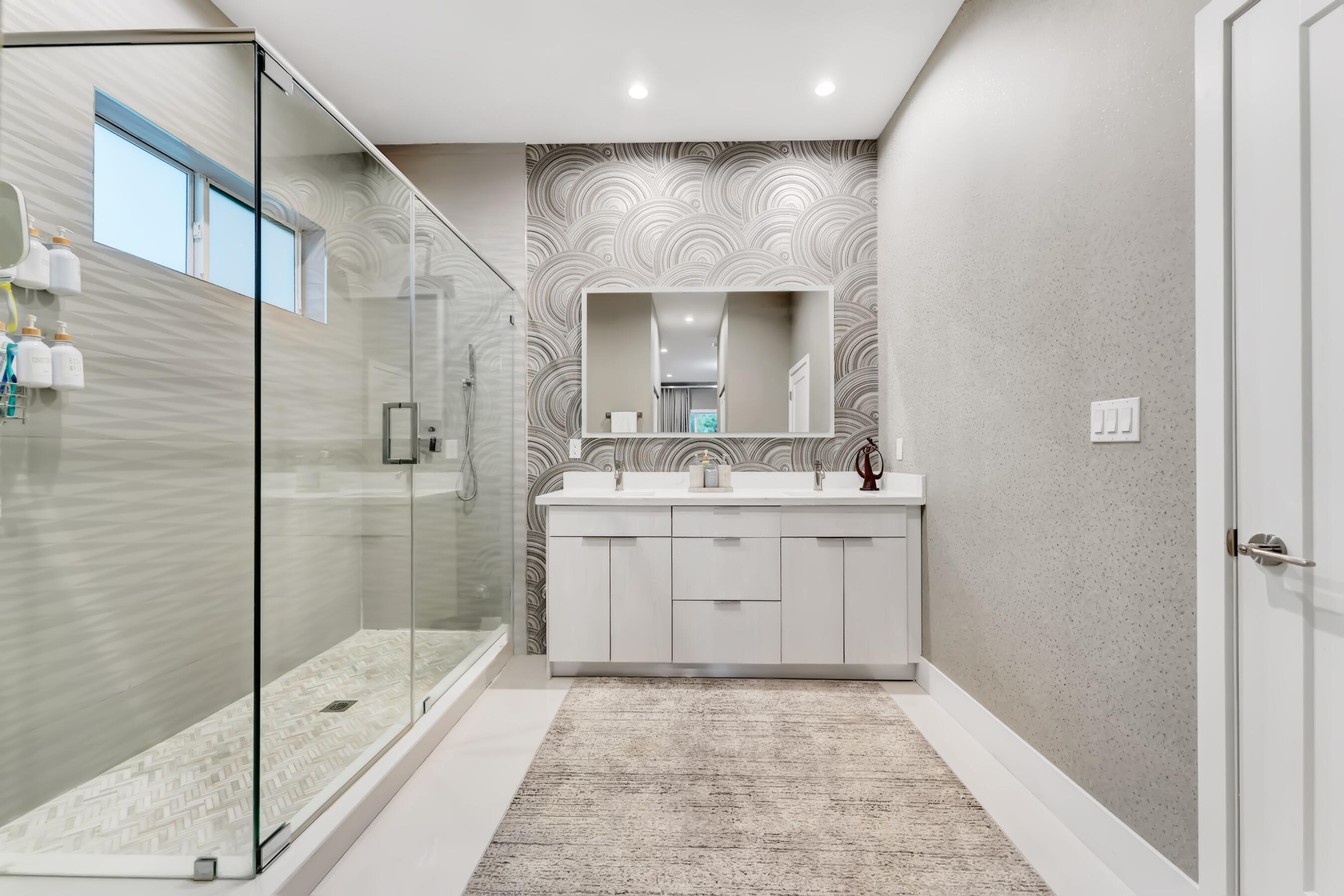 21205 Ingraham Ave Road Cutler Bay, FL 33189 - Photo 26 of 45 a bathroom with a sink a toilet and shower