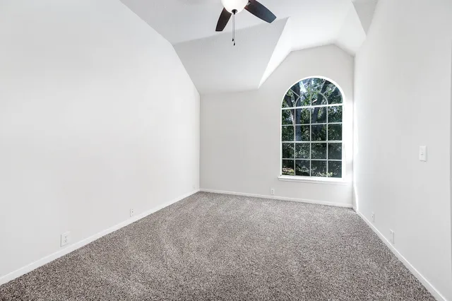 a bathroom with a sink vanity and a mirror