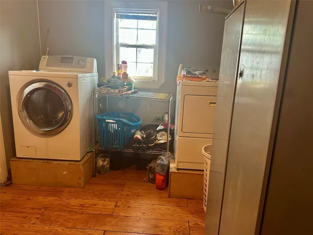 a room with storage and utility