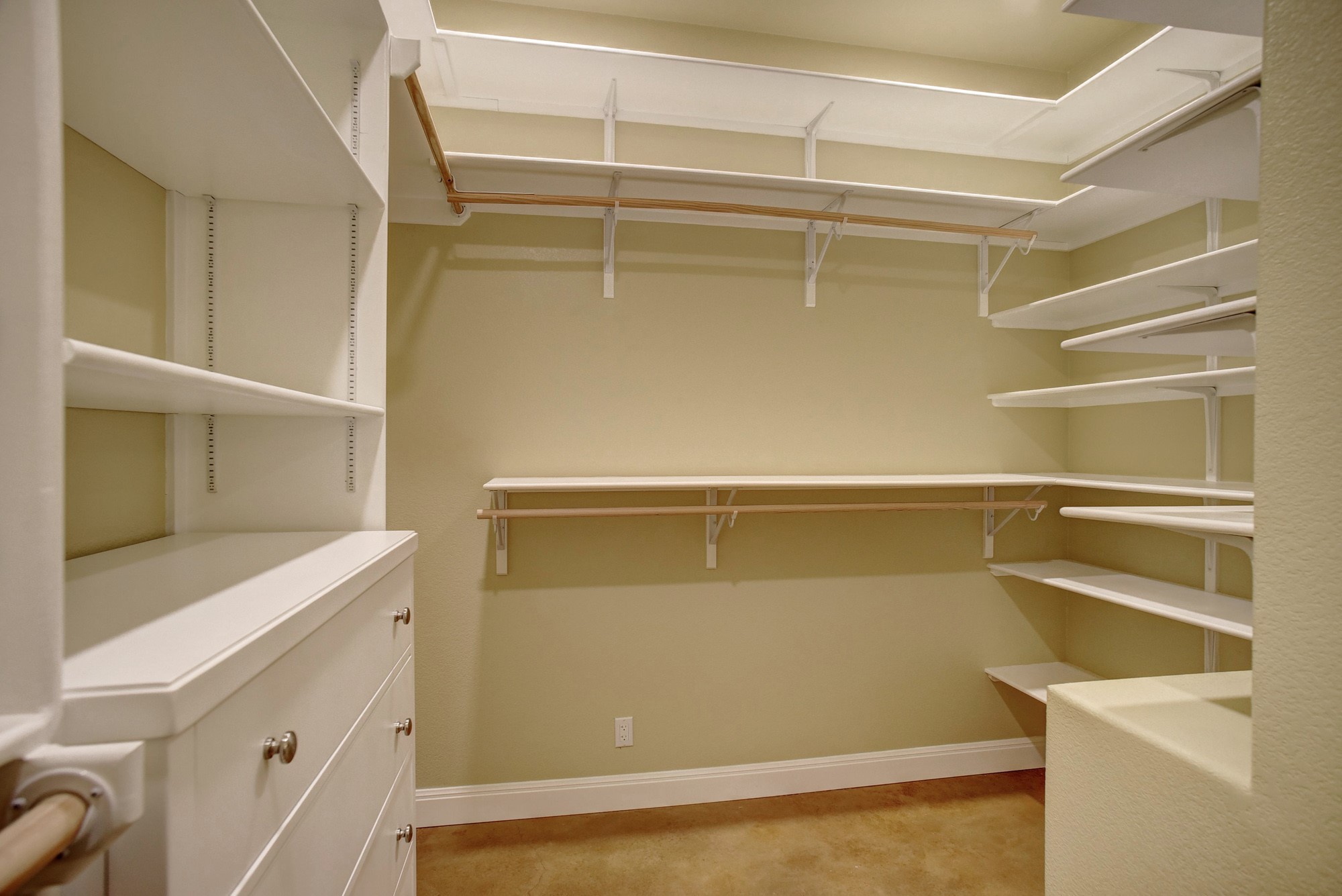 115 Pine Point Cove Elgin, TX 78621 - Photo 19 of 39 Ample shelving and hanging space offer an organized solution for any wardrobe.