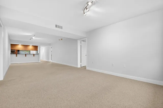 a view of empty room