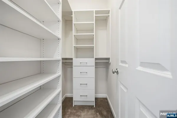 a view of walk in closet