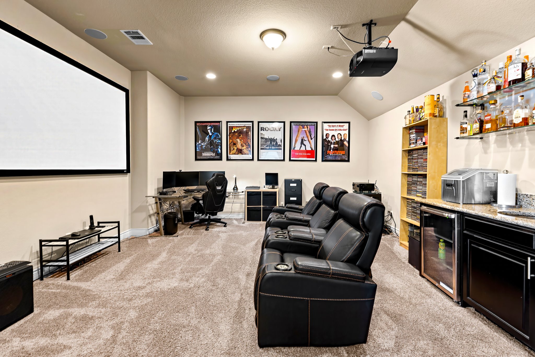 3501 Great Knot Pass Pflugerville, TX 78660 - Photo 27 of 40 a living room with furniture and a flat screen tv