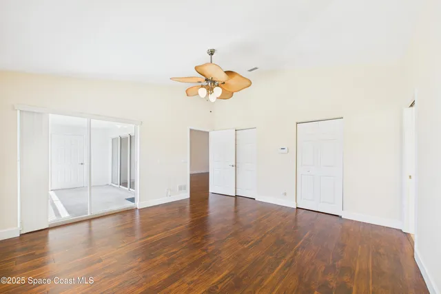 wooden floor in an empty room