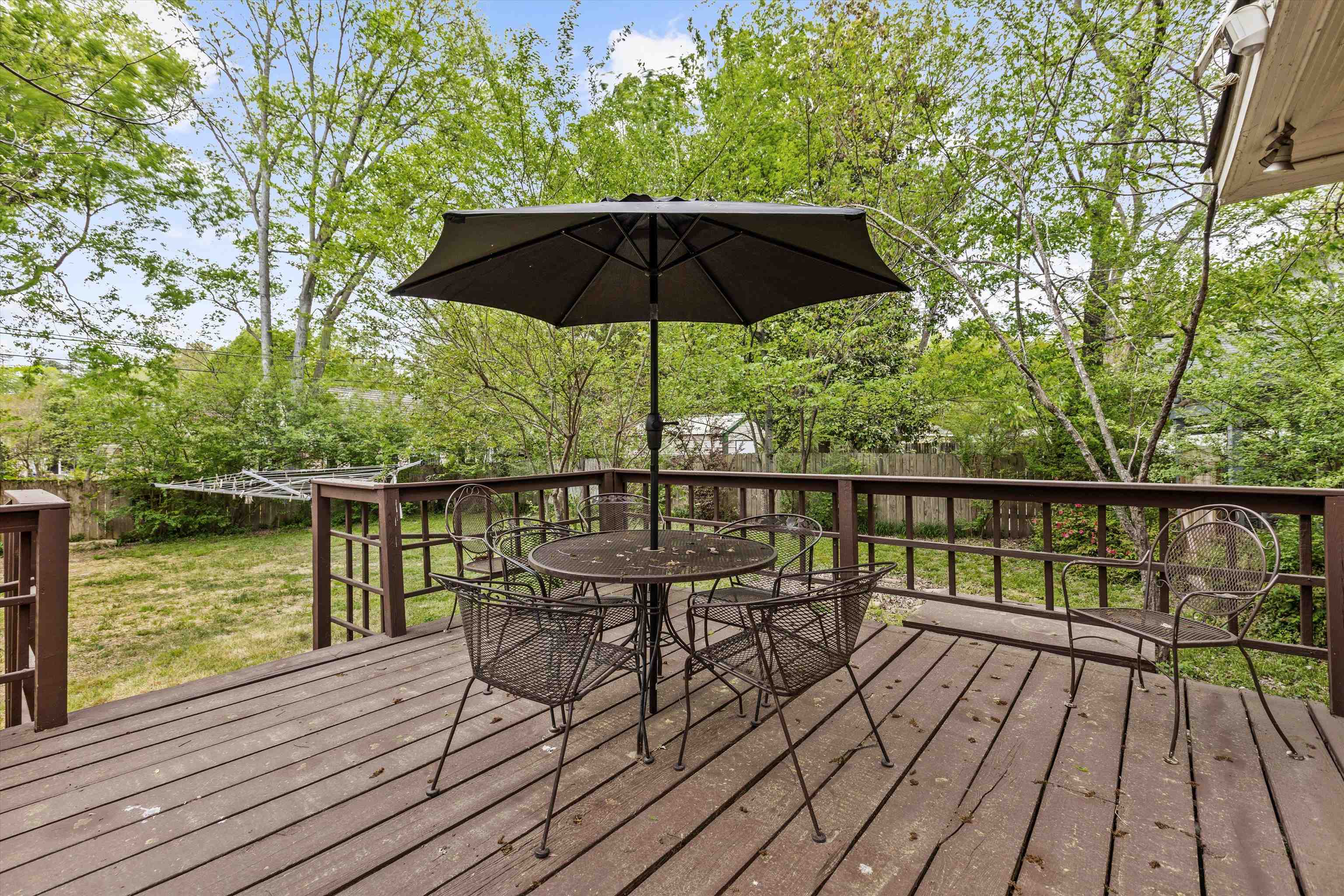 569 North Trezevant Street Memphis, TN 38112 - Photo 22 of 26 a view of balcony with outdoor seating