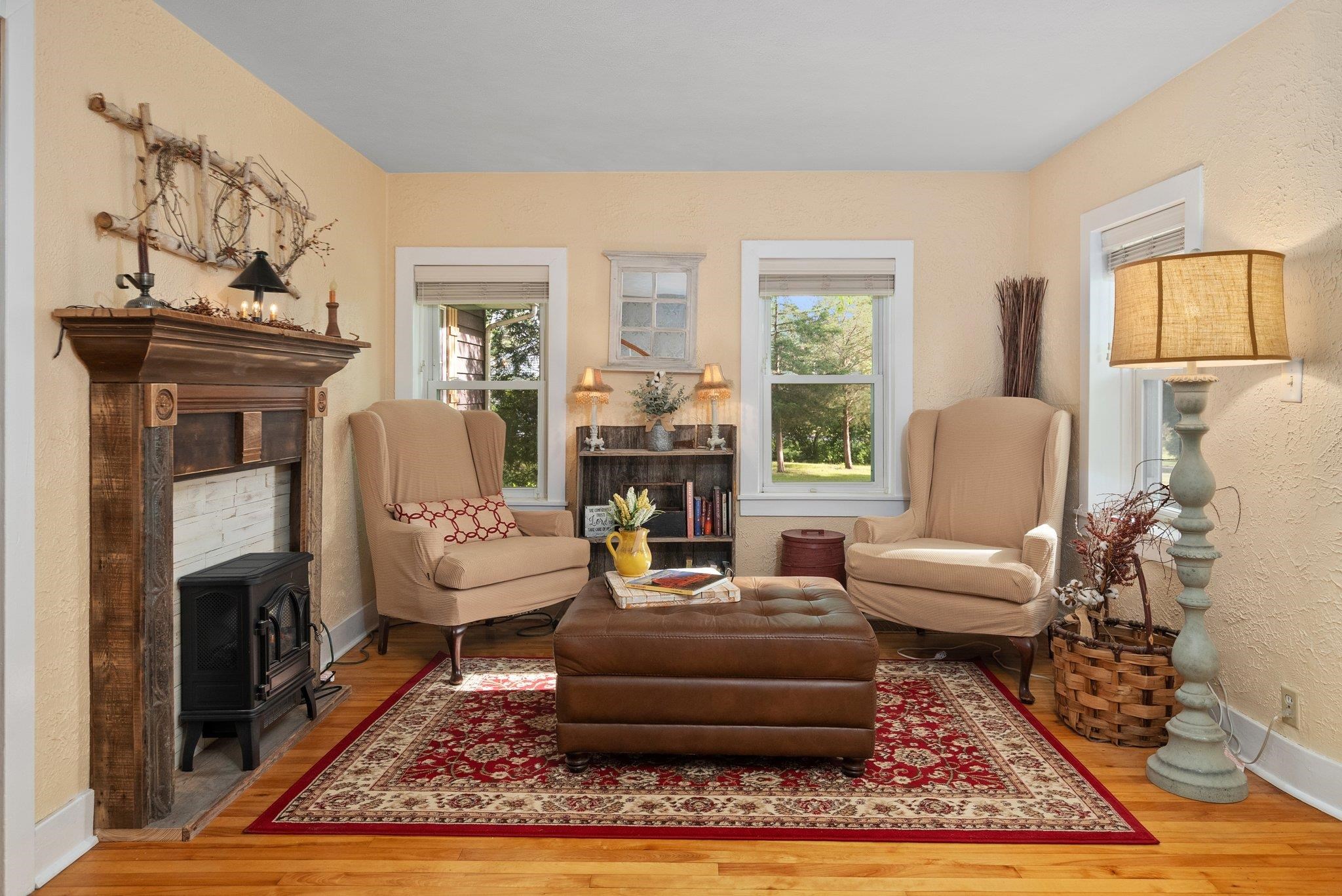 14657 Prairie Road Rockton, IL 61072 - Photo 29 of 55 a living room with furniture and a fireplace