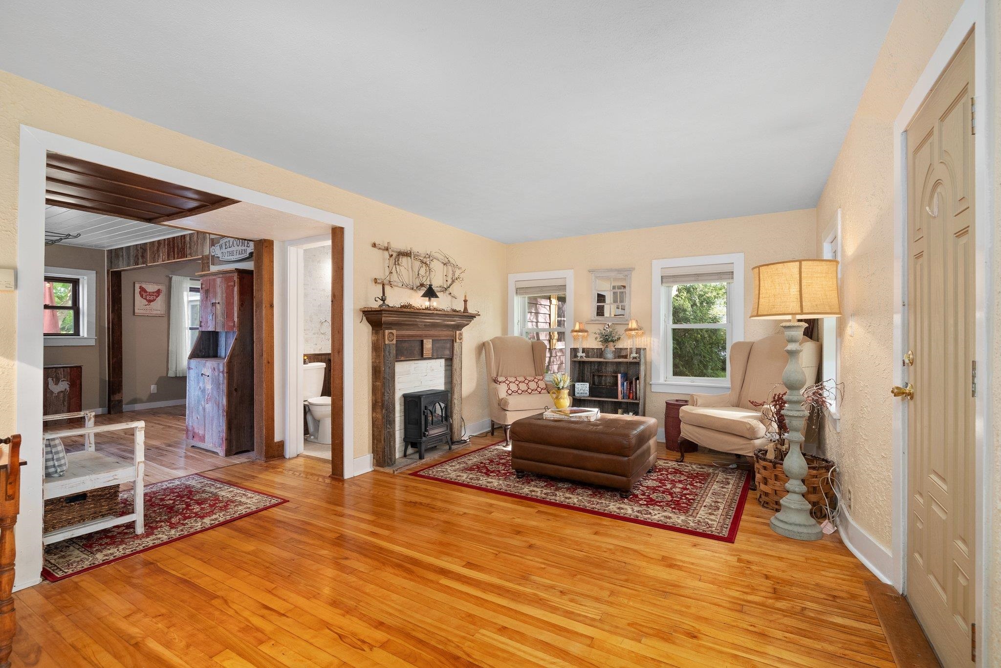 14657 Prairie Road Rockton, IL 61072 - Photo 30 of 55 a bedroom with furniture and a wooden floor