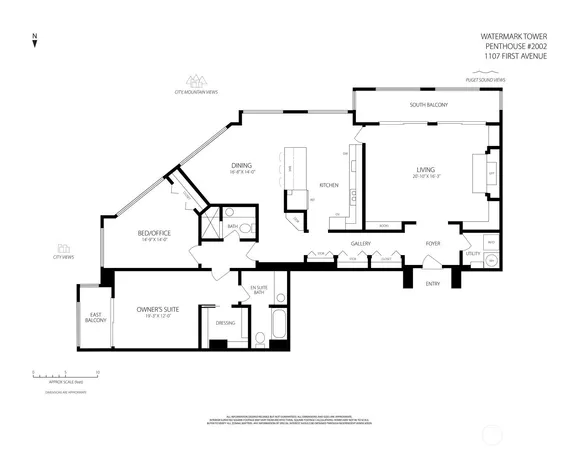 $1,375,000 | 1107 1st Avenue, Unit 2002, Seattle, WA 98101