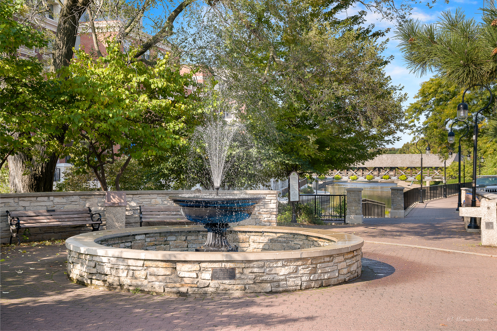 2819 Rutland Circle, Unit 103 Naperville, IL 60564 - Photo 23 of 25 a view of a house with fountain in a yard