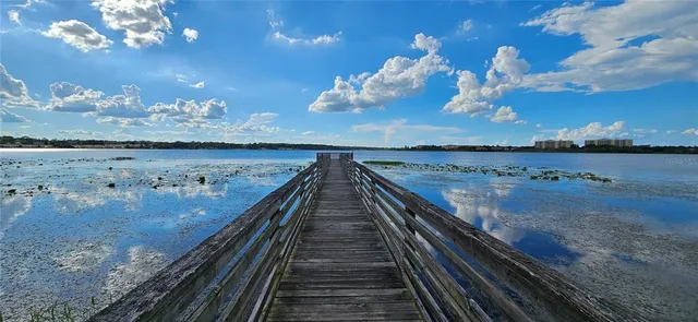 a view of a balcony with an outdoor space