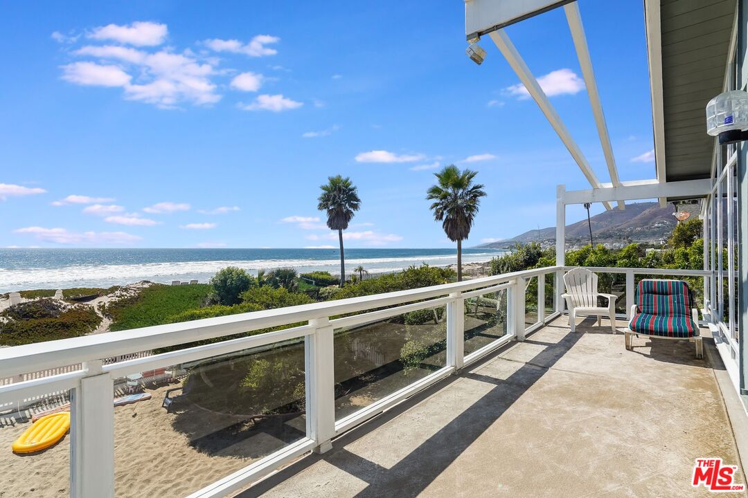 30800 Broad Beach Road Malibu, CA 90265 - Photo 18 of 27 a view of a house with a balcony